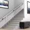 National Hardware National Hardware Powell Black Zinc Die Cast w/Steel Strap Handrail Bracket 3-5/32 in. L 150 lb N830-533 - alternate 2